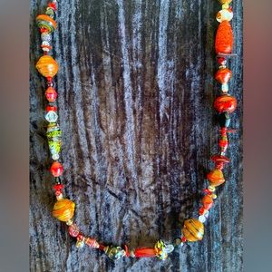 World Tribe Red Treasure Necklace